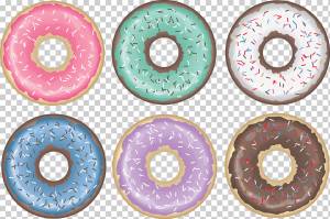 Рисование пончиков, пончик, Разное, еда, другие png