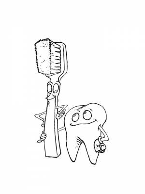 Раскраски Гигиена   в формате