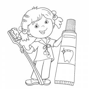 Раскраски гигиена