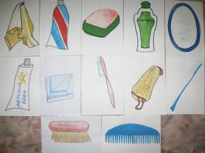 Детские рисунки личной гигиены