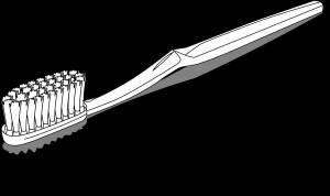 Зубная щетка раскраска