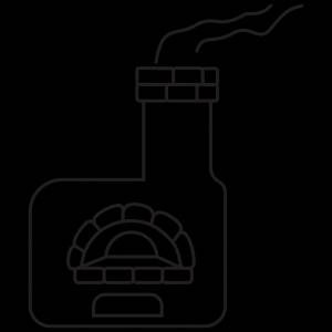 Печка рисунок карандашом