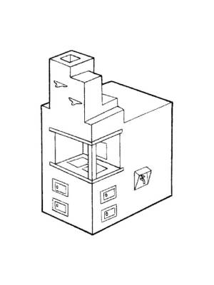 Раскраски Русская Печь