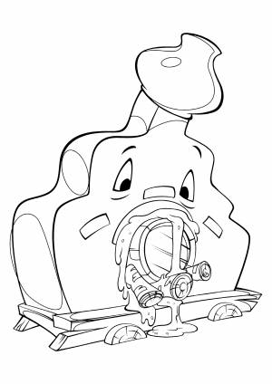 Раскраска «Печка»