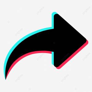 Tiktok поделиться значок прозрачный фон PNG , тикток поделиться, доля, значок PNG картинки и пнг PSD рисунок для й загрузки
