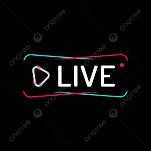 Креативное приложение Tiktok значок кнопки прямой трансляции абстрактный вектор PNG , ТИК Так, прямой эфир, жить PNG картинки и пнг рисунок для й загрузки