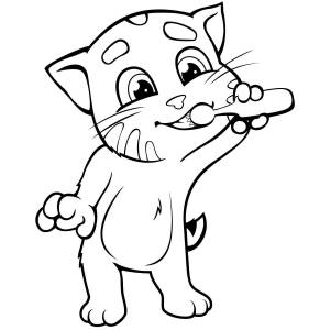 ТОМ И АНЖЕЛА  РАСКРАСКИ