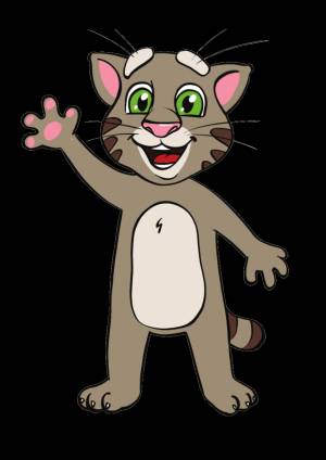 Распечатать раскраски Тома и Анжелы