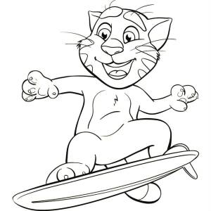 ТОМ И АНЖЕЛА  РАСКРАСКИ