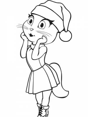 Раскраска Том и Анжела  картинку