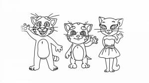 DataLife Engine > Версия для печати > Раскраски котик том