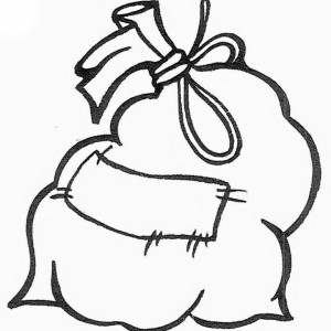 Раскраски Мешок