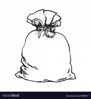 Рисунок мешок для детей