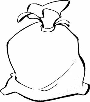 Раскраски Мешок
