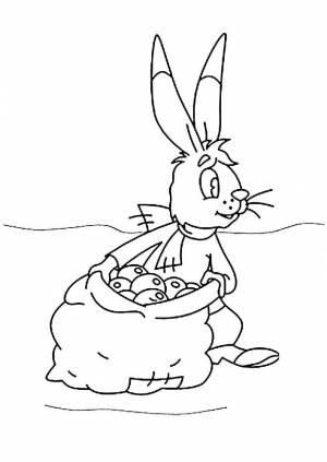 Раскраска Мешок Яблок 17