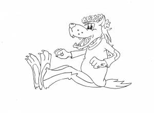 Раскраска Мешок Яблок 7