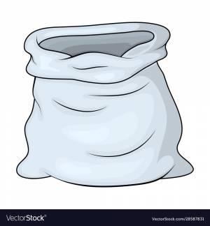 Раскраска мешок