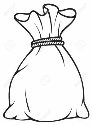 Мешок нарисованный