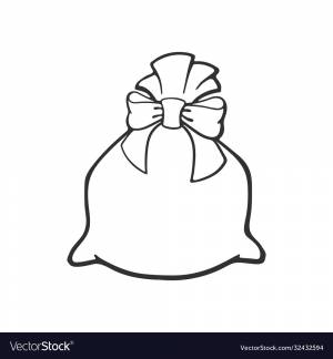 Рисунок мешок для детей