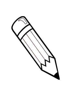 Раскраски Карандаш