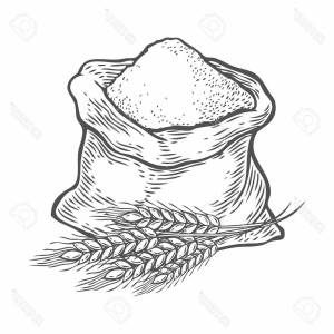 Мешок рисунок карандашом