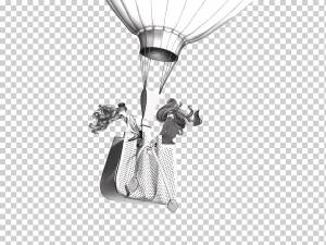 Мода иллюстрация Рисование Иллюстратор Лора Лэйн Иллюстрация, женская сумка воздушный шар, мода, воздушный шар, монохромный png