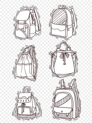 Элемент школьного сезона простые удары школьный портфель PNG , начать учебу, новый семестр, Мультфильм PNG картинки и пнг PSD рисунок для й загрузки
