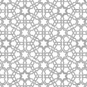 Раскраска Мозаика