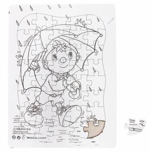 Раскраски-пазлы