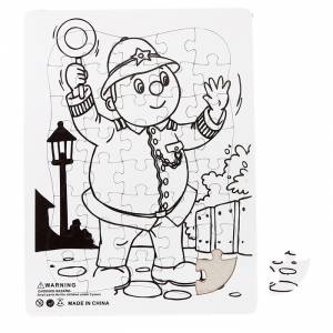 Раскраски-пазлы