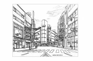 Раскраски городов