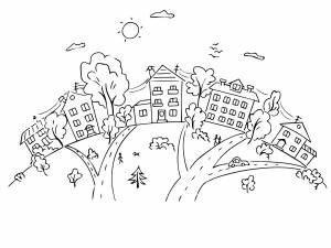 Красивый город