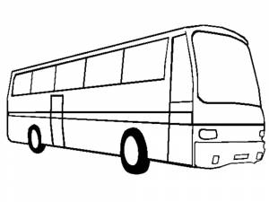 Раскраски раскраск, Раскраска автобус Автобус