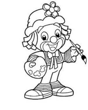 Раскраски Петрушка для детей 6 7 лет