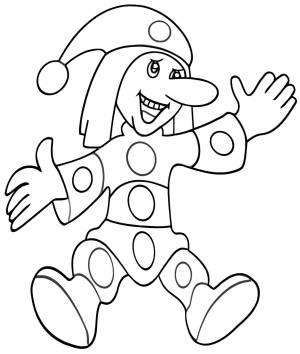 Раскраски Петрушка