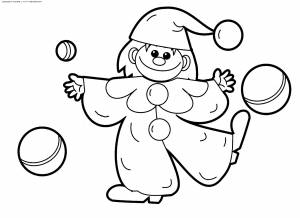 Раскраски Петрушка для детей 4 5 лет