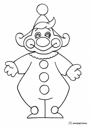 Раскраски Петрушка для детей 4 5 лет