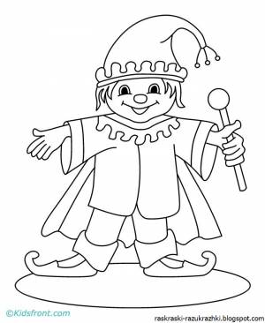 Нарисовать петрушку