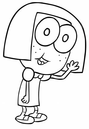 Раскраска Зелень Большого Города Привет