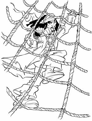 Coloring pages Pirates of the Caribbean