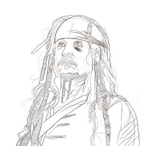 Рисунки пираты карибского моря