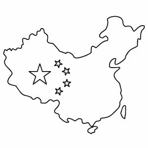 Карта Китая
