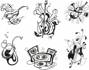 Раскраски Раскраска Музыкальный инструмент гитара музыкальные инструменты