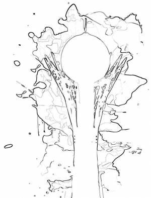 Раскраска Байтерек
