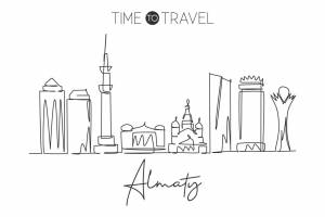 Раскраска алматы