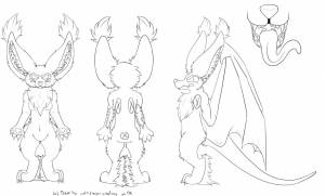 Раскраски фурри птица