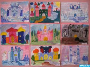 Конспект НОД «Сказочный замок»