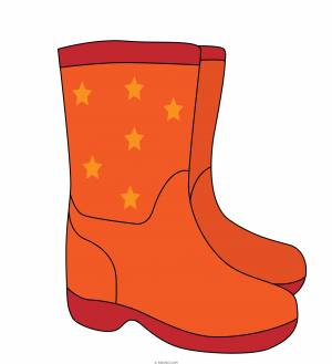 Рисунок сапоги детский
