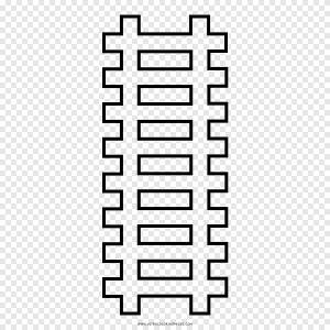 Train Track Drawing Раскраска Железная дорога, поезд, угол, белый png