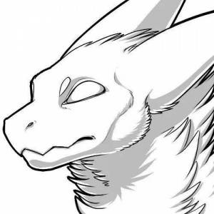 Раскраски Раптор фурри